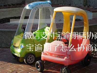 微信支付宝逾期后协商还款的技巧!-支付宝逾期了怎么协商话术