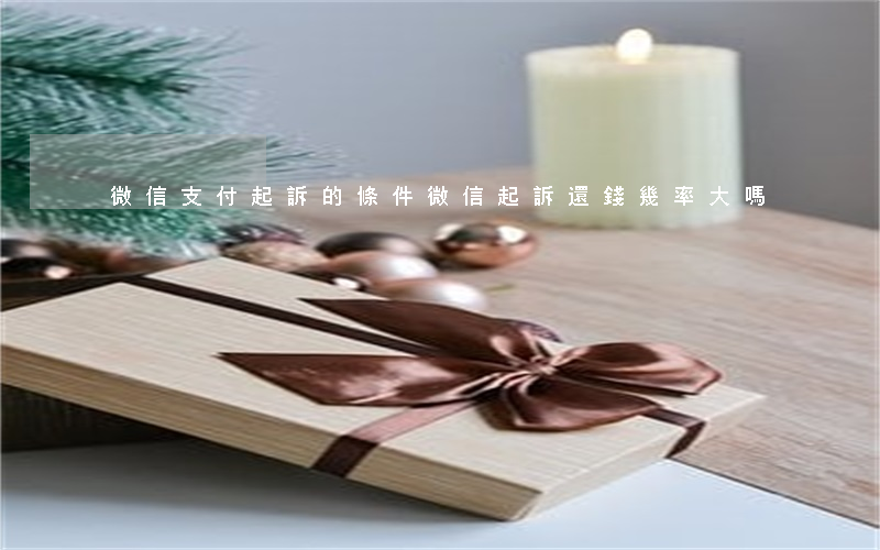 微信支付起訴的條件(微信起訴還錢幾率大嗎)