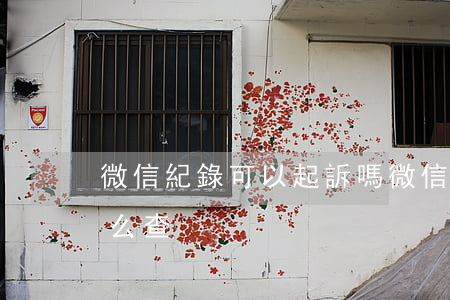 微信紀錄可以起訴嗎(微信紀錄可以起訴嗎怎么查)