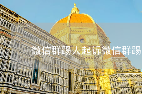 微信群踢人起诉(微信群踢人犯法吗?)