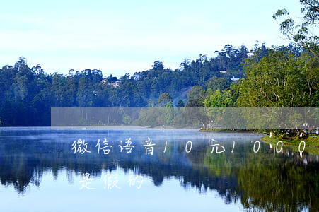 微信语音10元1000条，你的“女朋友”可能是假的！
