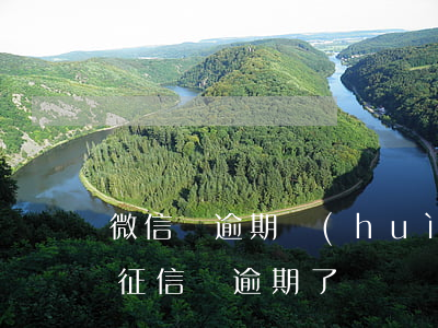 微信貸逾期會(huì)影響征信嗎(微信上征信嗎逾期了)