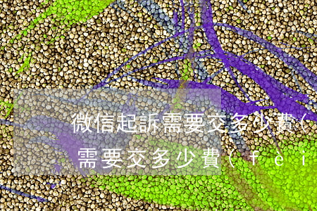 微信起訴需要交多少費(fèi)（微信起訴需要交多少費(fèi)）
