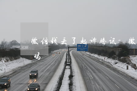 微信钱丢了起诉腾讯-微信钱被盗腾讯理赔吗
