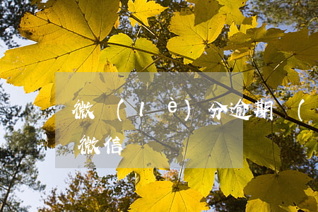 微樂(lè)分逾期會(huì)停止使用微信嗎