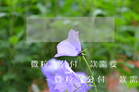 微粒貸分付還款需要簽約授權(quán)嗎-微粒貸分付還款需要簽約授權(quán)嗎安全嗎