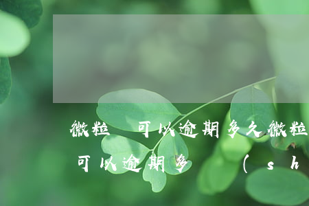 微粒貸可以逾期多久微粒貸日利率-微粒貸可以逾期多長時(shí)間