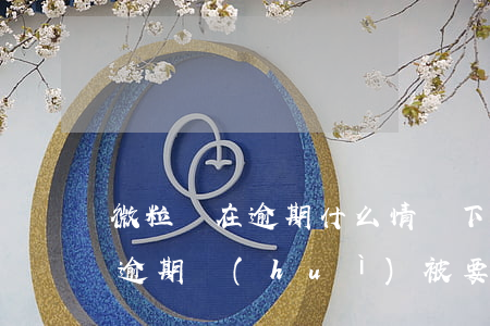 微粒貸在逾期什么情況下全額還款-微粒貸逾期會(huì)被要求全額還款嗎