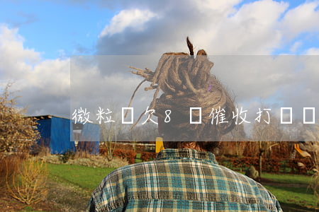 微粒貸欠8萬催收打電話說上門-