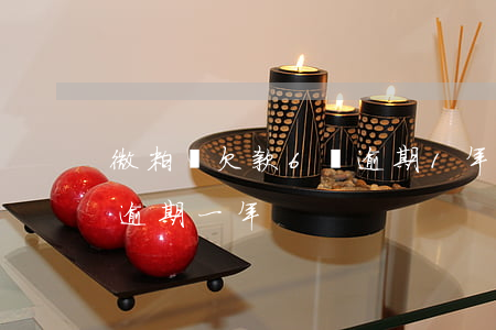 微粒貸欠款6萬逾期1年(微粒貸5000多逾期一年)