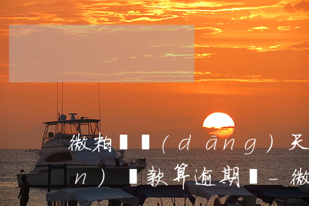 微粒貸當(dāng)天晚上九點(diǎn)還款算逾期嗎-微粒貸當(dāng)天最晚幾點(diǎn)還款