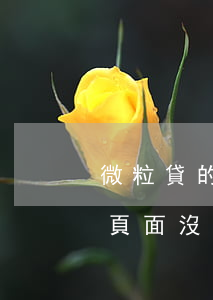 微粒貸的頁面沒有了怎么還款呀-微粒貸的頁面沒有了怎么還款呀怎么回事