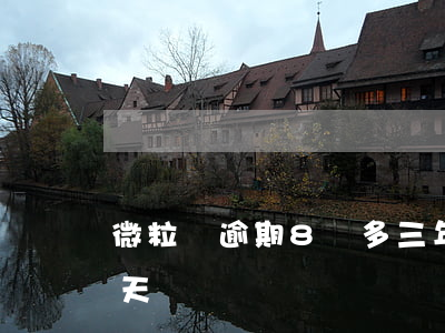微粒貸逾期8萬多三年了(微粒貸逾期779天)