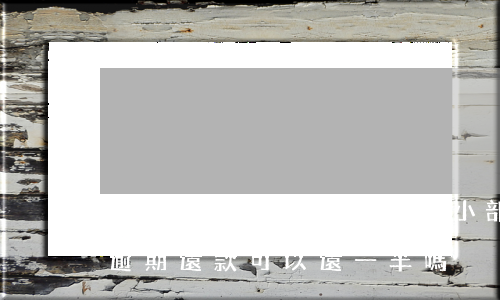 微粒貸逾期了可以先還一小部分嗎-微粒貸逾期還款可以還一半嗎