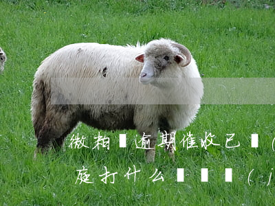 微粒貸逾期催收已經(jīng)影響到家庭打什么電話進(jìn)行投訴（微粒貸逾期通知家人催收）