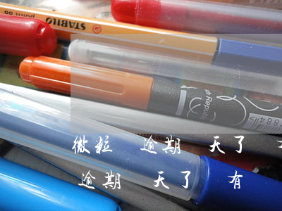 微粒貸逾期兩天了沒有錢還怎么辦-微粒貸逾期兩天了沒有錢還怎么辦呢