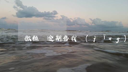 微粒貸逾期告我經(jīng)濟(jì)詐騙