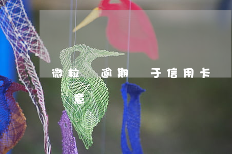 微粒貸逾期屬于信用卡詐騙嗎(微粒貸逾期說惡意騙貸)
