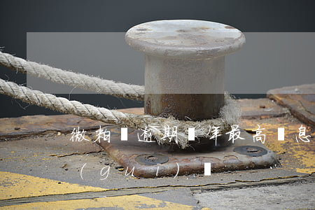 微粒貸逾期幾年最高罰息(微粒貸逾期利息規(guī)則)