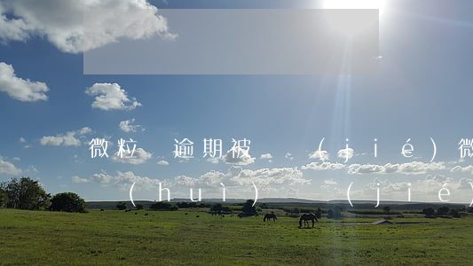 微粒貸逾期被凍結(jié)（微粒貸逾期了會(huì)凍結(jié)微信上的余額）