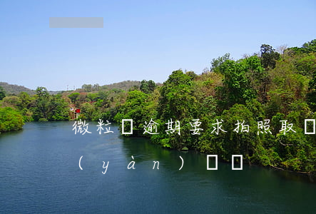 微粒貸逾期要求拍照取證(微粒貸需要視頻驗(yàn)證嗎)