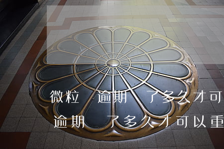 微粒貸逾期還了多久才可以重新借-微粒貸逾期還了多久才可以重新借出來(lái)