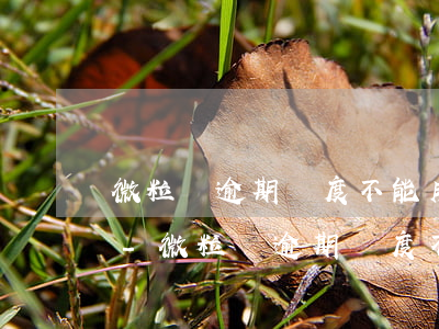 微粒貸逾期額度不能用了怎么恢復(fù)-微粒貸逾期額度不能用了怎么恢復(fù)正常