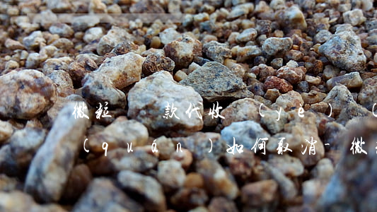 微粒貸還款代收業(yè)務(wù)授權(quán)如何取消-微粒貸還款代收業(yè)務(wù)授權(quán)如何取消掉