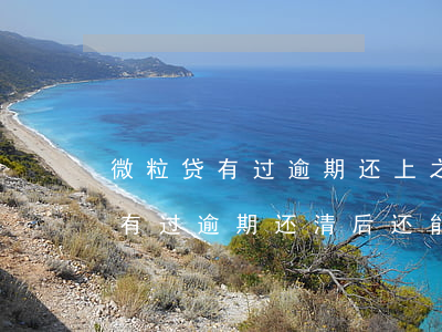 微粒贷有过逾期还上之后还能贷吗-微粒贷有过逾期,还清后还能继续借吗