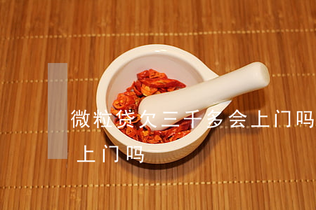 微粒贷欠三千多会上门吗(微粒贷欠三千多会上门吗)