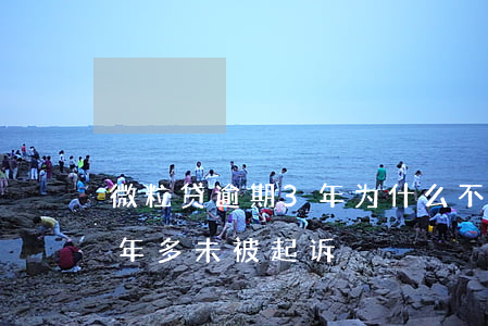 微粒贷逾期3年为什么不起诉（微粒贷逾期2年多未被起诉）