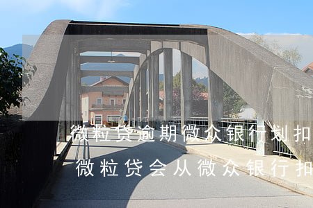 微粒贷逾期微众银行划扣个人名下银行卡-微粒贷会从微众银行扣款吗