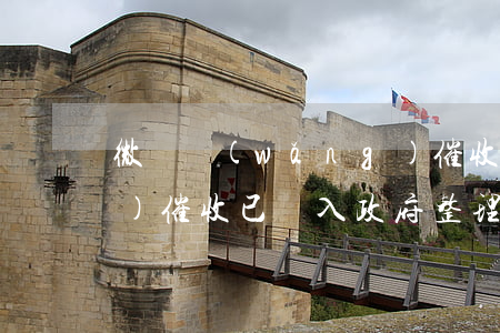 微貸網(wǎng)催收，微貸網(wǎng)催收已納入政府整理催收是怎么意思2020年11月