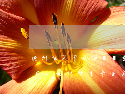 德州信用卡逾期債務重組怎么協(xié)商-德州信用卡逾期債務重組怎么協(xié)商還款