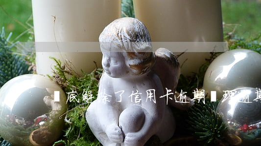 徹底解除了信用卡逾期(處理逾期信用卡)