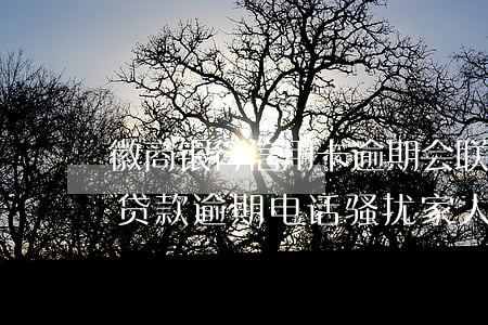 徽商银行信用卡逾期会联系家人吗 徽商银行贷款逾期电话骚扰家人能投诉吗