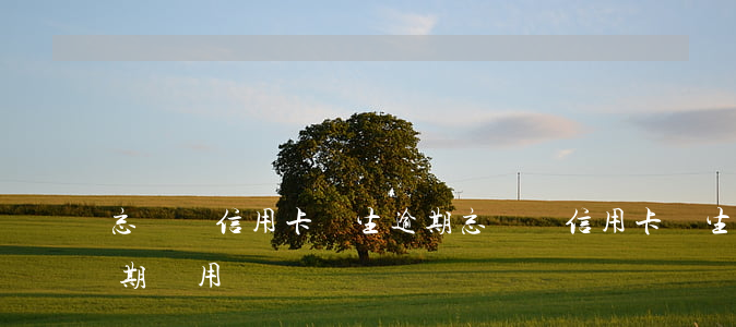 忘記還信用卡產生逾期(忘記還信用卡產生逾期費用)