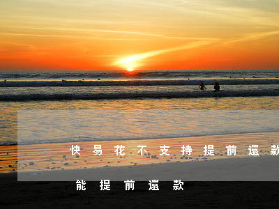 快易花不支持提前還款什么意思-快易花不能提前還款