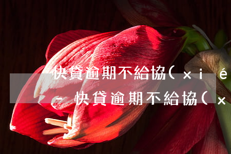 快貸逾期不給協(xié)商投訴什么部門-快貸逾期不給協(xié)商投訴什么部門舉報(bào)