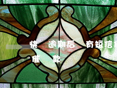 快貸逾期后沒有短信催收(沒借款快貸為什么催還款)