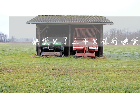 快贷欠了三年(欠银行快贷三年没还)
