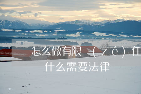 怎么做有限責(zé)任公司法律顧問(公司為什么需要法律顧問)
