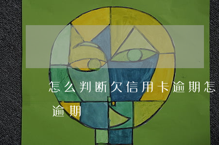 怎么判断欠信用卡逾期(怎么看信用卡有没有逾期)