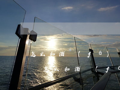 怎么和浦發(fā)協(xié)商停息掛賬(怎么和浦發(fā)協(xié)商停息掛賬)