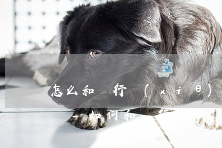 怎么和銀行協(xié)商才能辦理停息掛賬-如何和銀行申請(qǐng)停息掛賬