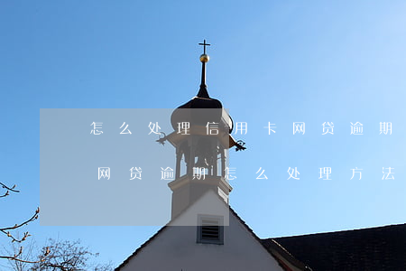 怎么处理信用卡网贷逾期哪里咨询-信用卡,网贷逾期怎么处理方法