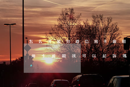 怎么才能知道信用卡逾期被起訴-朋友用信用卡逾期,我可以起訴嗎