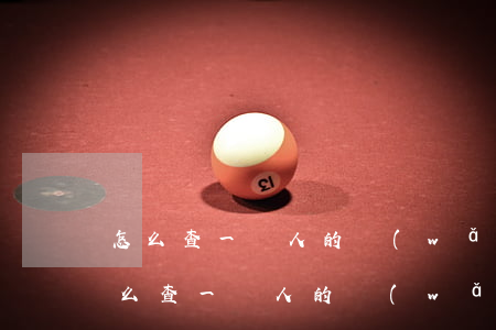 怎么查一個人的網(wǎng)貸欠多少(怎么查一個人的網(wǎng)貸欠多少)