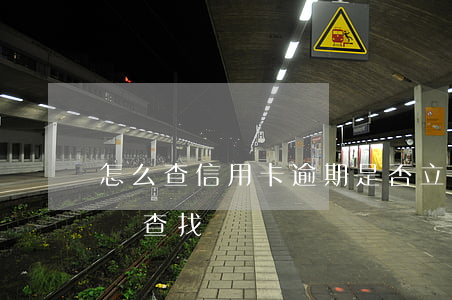 怎么查信用卡逾期是否立案了（信用卡逾期客戶查找）