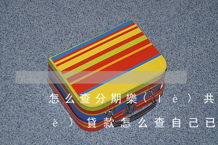 怎么查分期樂(lè)共欠多少(分期樂(lè)貸款怎么查自己已還多少還欠多少)